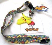 Pokemon Pikachu Charm  Pokemon Characters Character 15" Lanyard with ID Badge
