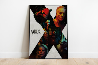 Poster Artwork ''SAW X''  |  DinA1  |  Kevin Greutert  |  Tobin Bell  |  2023