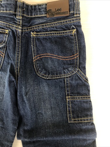 NEW LEE DUNGAREES JEANS WITH ADJUSTABLE WAISTBAND BOYS SIZE 6 - Picture 9 of 10