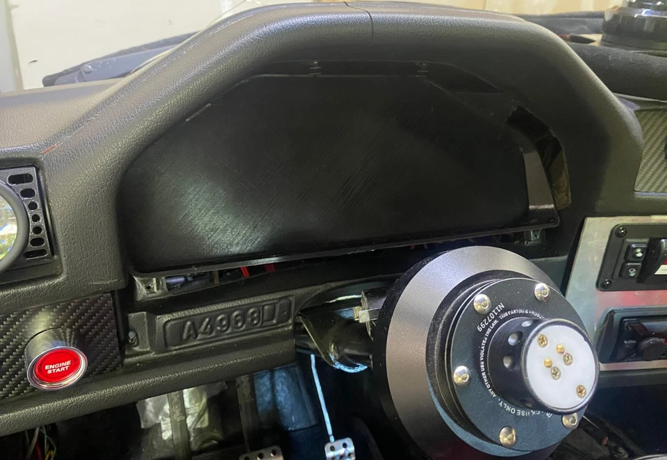 Cuadro en blanco para tablero de carreras BMW E30 88-91 BMW 318I 318is 320i 325i 325is 325ix M3 Foto 3 de 3