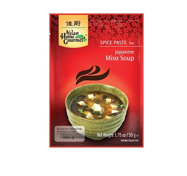 Miso Suppe mit Wakamealgen Miso Shiro Wakame Supp Misopaste bis 4 Personen 50g