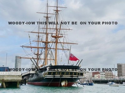 mp163 - HMS Warrior at Portsmouth - Foto 6x4