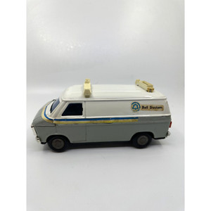 Vintage Bell System Metal Bank Vehicle Chevy Work Van Telephone Advertising
