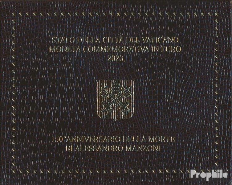 Vatikanstadt 2023 Stgl./unzirkuliert édition: 78.500 2023 2 euro Manzoni