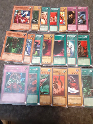 1996 Yu-Gi-Oh! Reverse Trap Common SDK-047 Unlimited POOR COND LOT OF 20 REG FIN