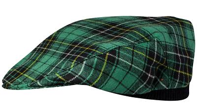 Herren Schottenkaro Flatcap MacAlpine alt Schottenkaro Einheitsgröße hergestellt in Schottland Mütze