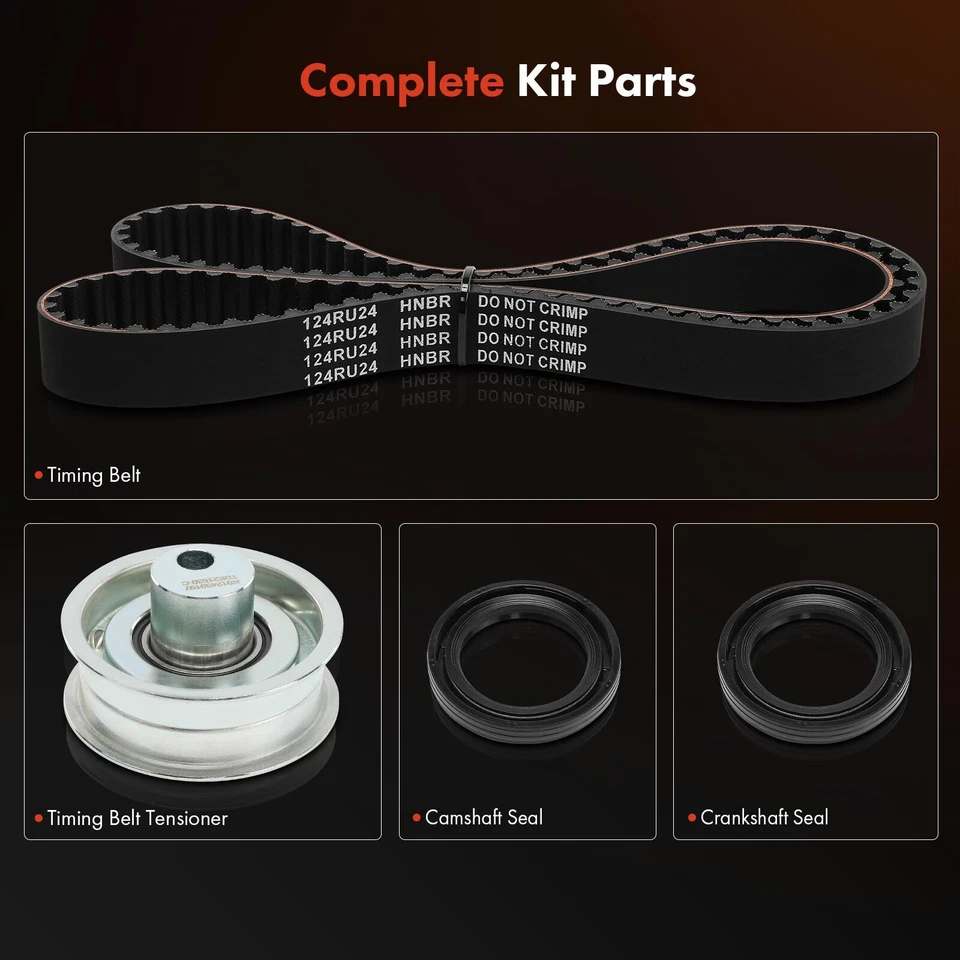 Kit de correa de distribución de 4 piezas para Dodge Grand Caravan Chrysler Daytona Plymouth Voyager Foto 2 de 4