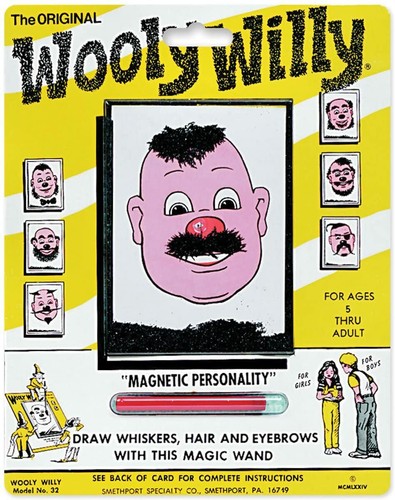 NEW - Retro Classic WOOLY WILLY Magnetic Art and Drawing Toy - Picture 2 of 3