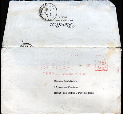FACTURE OYONNAX 1938 MANUFACTURE DE PEIGNE HUCHARD comb illustrée 104