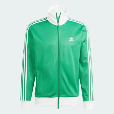 Adidas Originals Adicolor Classics Beckenbauer Track Top En Verde Y Blanco - Imagen 1 de 4