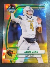 2024 Bowman University Chrome - #83 Jacob Zeno 1st Bowman (RC) UAB