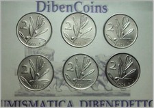 Repubblica - Serie 2 Lire Ulivo 1953 1954 1955 1956 1957 1959 FDC da Rotolino