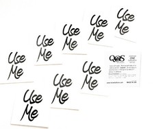 USE ME - Queen Of Spades Temporary Tattoo Fetish Hotwife cuckold Swinger Sissy
