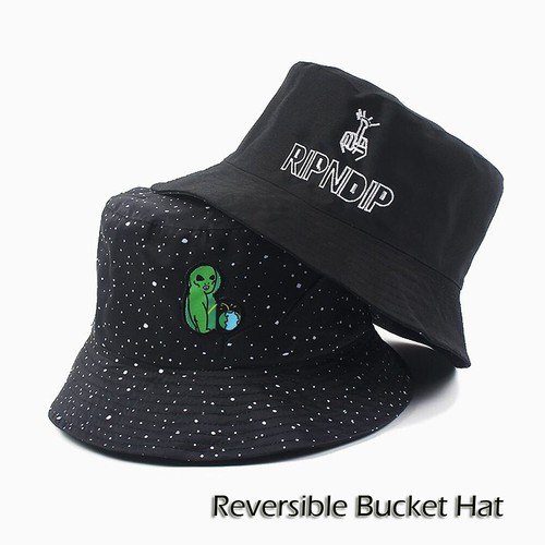 Sombrero con cubo para hombre y mujer divertido bob gorra hip hop pescador sombrero de sol | eBay