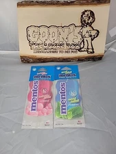 Mentos Pure Fresh Car Home Air Freshners Bubble Gum & Cool Mint Lot Of 2