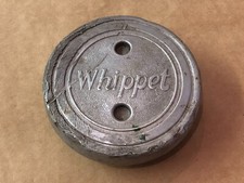 Original Antique Whippet Automobile Screw On Center Cap Grease Dust Cover