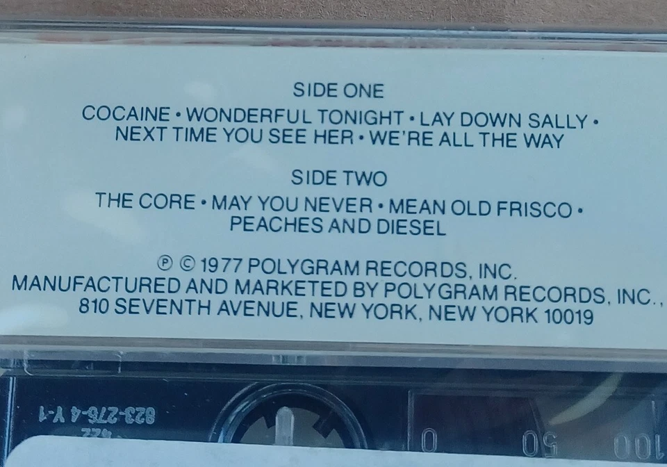 Eric Clapton slow hand cassette tape sealed - Image 3 of 4