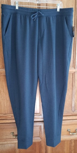 Athletic Works DriWorks Mens Navy Blue Knit Jogger Sweatpants Size XL 40-42 NWT - Picture 9 of 10
