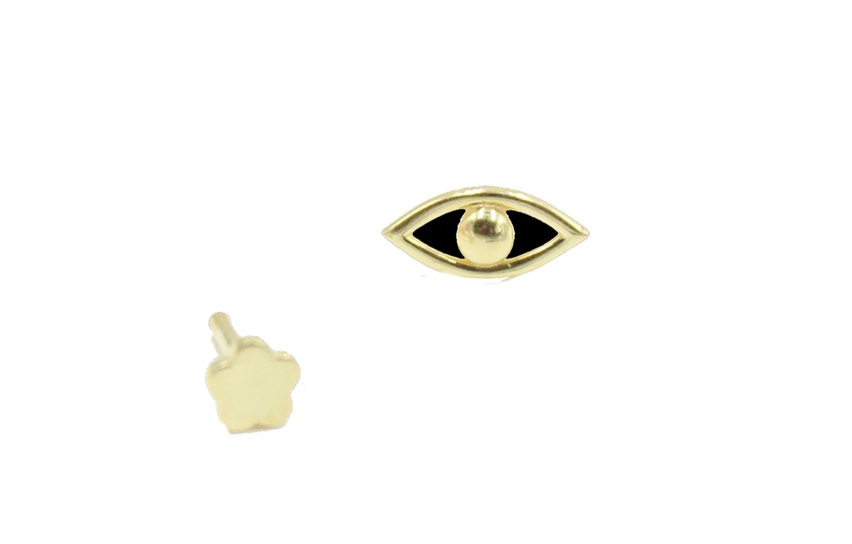 Evil eye deals tragus stud