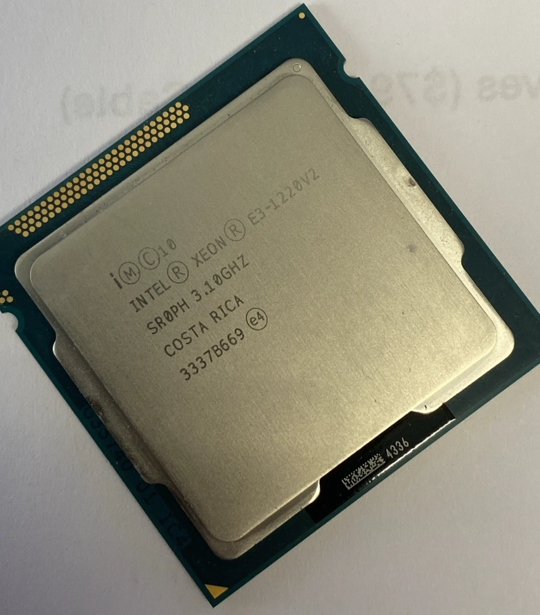 Xeon Intel Xeon E3-1220 v2 Intel Xeon E3-1220 (3.10GHz/4コア
