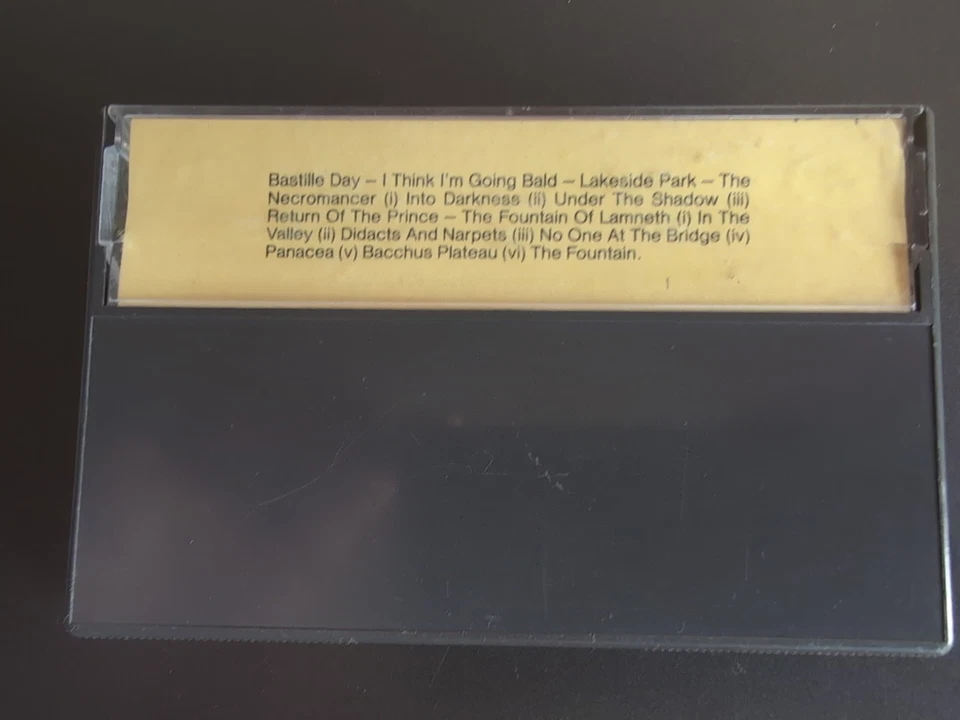 Rush - Caress of Steel - Cassette Tape PRIMC20.  M628 - Image 4 of 4