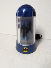 Batman Night Light Lamp Table Rotating Joker Insert Blue Corded Kids Decor