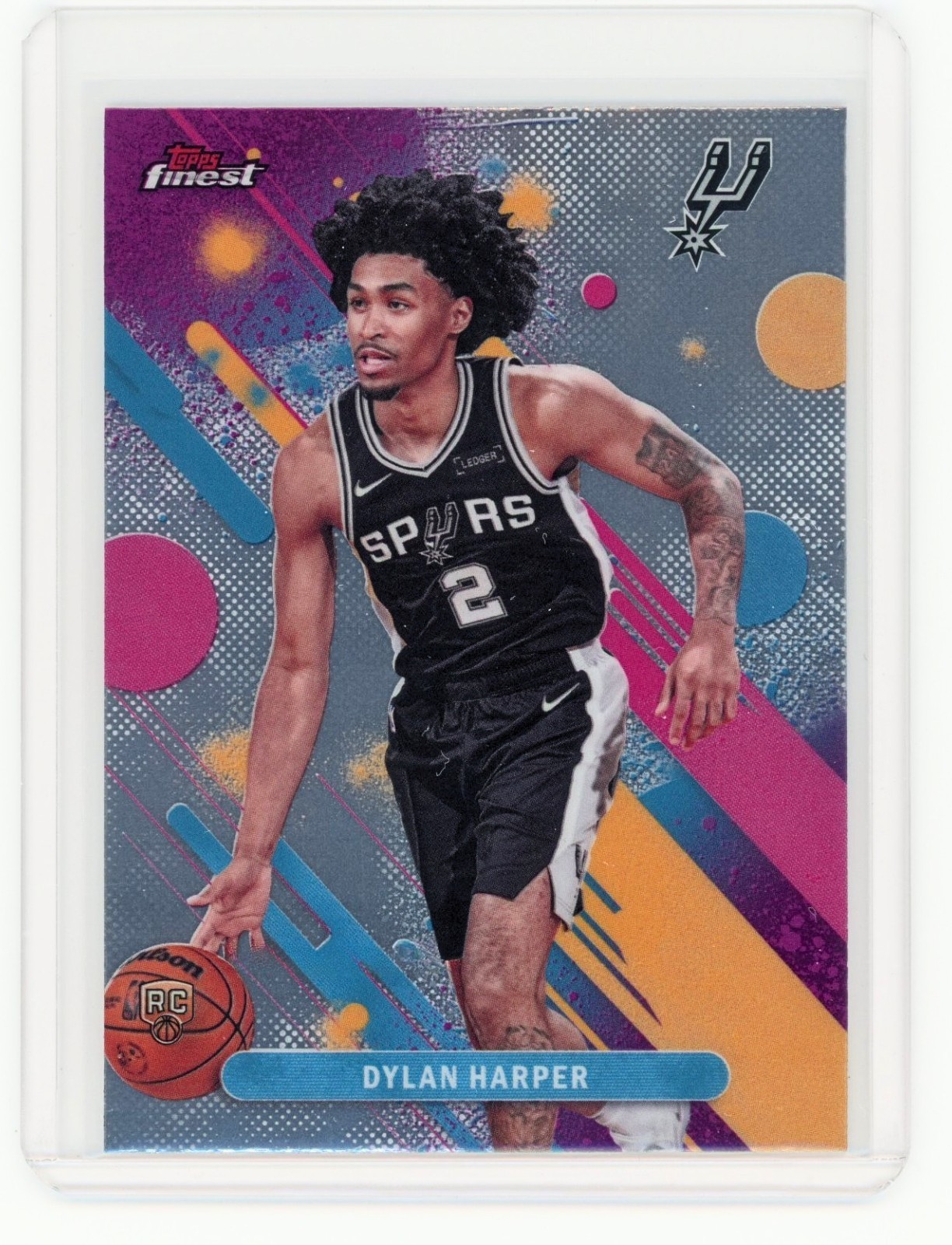 2025 TOPPS FINEST BASE COMMON #2 DYLAN HARPER (RC)