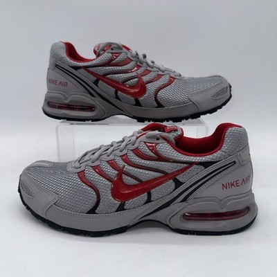 Nike Men's Size 10 Air Max Torch 4 (CI2202 001) Gray/Red Running Sneaker