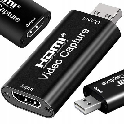 4K Video Capture Card HDMI USB 1080P Live Video Streaming Game Recorder