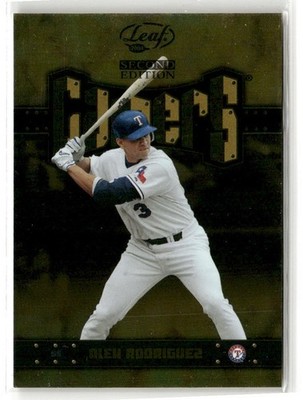 2004 Leaf #G-2 Alex Rodriguez Gamers