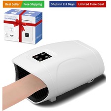 Hand Massager with Heat and Compression, Cordless Electric Hand held Massager...