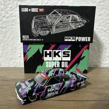 Kaido House x Mini GT 1:64 Datsun 510 Pro Street HKS V1 HKS Super Oil KHMG068