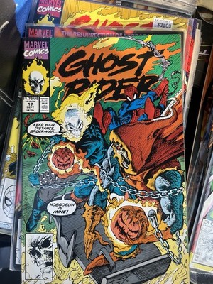 MARVEL COMICS - GHOST RIDER #17 SEPTEMBER 1991 NEWSTAND EDITION | eBay