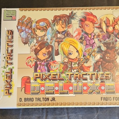 Level 99 Games Pixel Tactics Deluxe Strategy Board Game HD Leader Cards Minipak