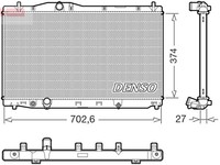 MotorküHler WasserküHler Denso DRM40108 FüR Honda Civic Type FK8