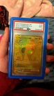 🔥Gold Mega Charizard X ex 130/094 – Phantasmal Flames – PSA 9 MINT 🔥