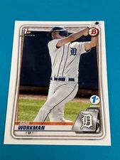2020 Bowman Draft 1st Edition Gage Workman #BD-33 Tigers/Cubs Qty Avail