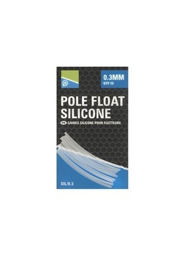 Preston Pole Float Silicone Silikon Schlauch für Posen Ring Transparent 0,2 -1mm