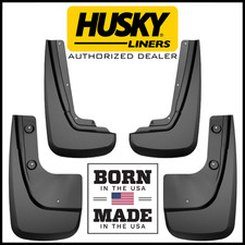 Husky Front & Rear No Drill Mud Guards Flaps ...