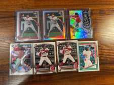 🔥 Kristian Campbell Lot of 7 🔥Rookie & Prospect Red Sox Bowman, Topps, Crusade