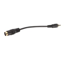 Mini DIN 4 Pin to Cable Female to Male Plug and Play S Video to Adapter