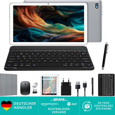 Android Tablet 10,1 Zoll 5G 128GB 1TB SD 8GB RAM