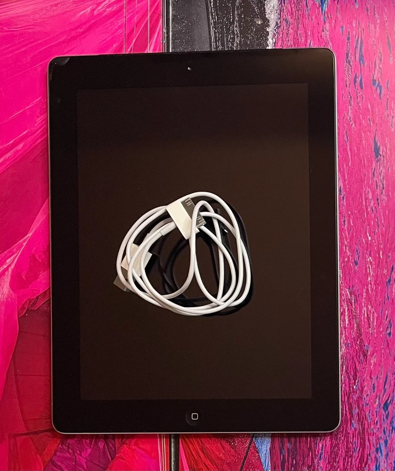 Apple iPad 2 16Gb WLAN 9,7 Zoll A1395 Schwarz Guter Zustand m/30pin Ladekabel - Bild 2 von 4