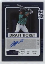 2021 Contenders Prospect 2 Blue Draft Ticket 76/99 Jonatan Clase Auto 0p10