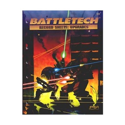 FASA Battletech Record Sheets - Upgrades VG+