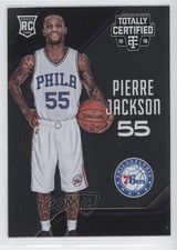 2015-16 Panini Totally Certified Rookies Pierre Jackson #185 6ix