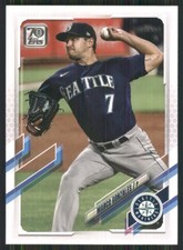 2021 Topps #136 Marco Gonzales Seattle Mariners 3528