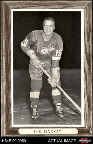 1964 Beehive Photos  Ted Lindsay Red Wings 5 - EX