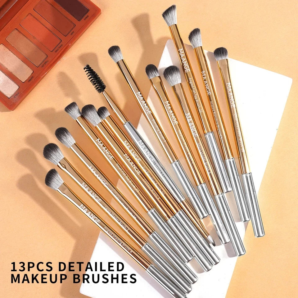 MAANGE 23 PIEZAS JUEGO DE BROCHAS DE MAQUILLAJE CORRECTOR, BASE, JUEGO DE BROCHAS EN POLVO Foto 4 de 4