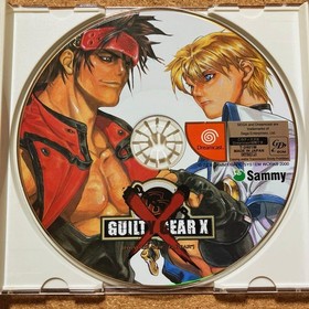 Dreamcast Guilty Gear X/Z Limited Edition Fighting Game 5.75" Used